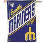 Wholesale-Seattle Mariners / Cooperstown Cooperstown Vertical Flag 28" x 40"