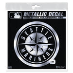 Wholesale-Seattle Mariners Decal Metallic 6" x 6"