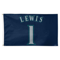 Wholesale-Seattle Mariners Flag - Deluxe 3' X 5' Kyle Lewis