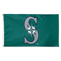Wholesale-Seattle Mariners Flag - Deluxe 3' X 5'