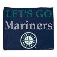 Wholesale-Seattle Mariners LET'S GO MARINERS Rally Towel - Full color