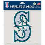 Wholesale-Seattle Mariners Perfect Cut Color Decal 8" x 8"