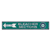 Wholesale-Seattle Mariners SECTIONS Wood Sign 6"x36" 3/8" thick