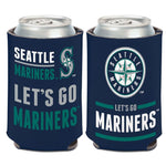 Wholesale-Seattle Mariners SLOGAN Can Cooler 12 oz.