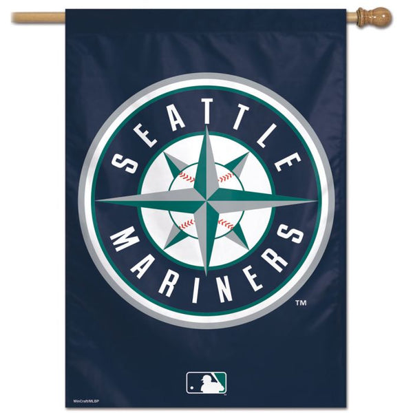 Wholesale-Seattle Mariners Vertical Flag 28" x 40"