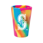 Wholesale-Seattle Mariners hippie 1.5oz Silicone Shot Glass