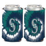 Wholesale-Seattle Mariners tie dye Can Cooler 12 oz.