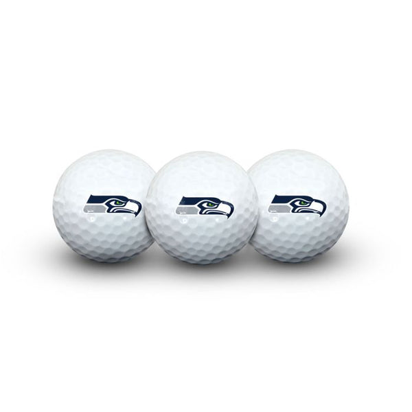 Wholesale-Seattle Seahawks 3 Golf Balls In Clamshell