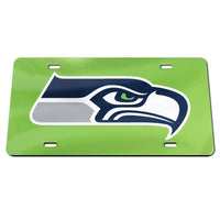 Wholesale-Seattle Seahawks Acrylic Classic License Plates