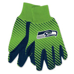 Wholesale-Seattle Seahawks Adult Two Tone Gloves