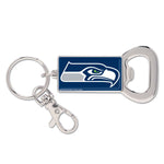 Wholesale-Seattle Seahawks Bottle Opener Key Ring Rectangle