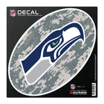 Wholesale-Seattle Seahawks CAMO All Surface Decals 8" x 8"