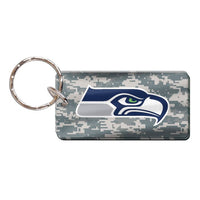 Wholesale-Seattle Seahawks CAMO Keychain Rectangle