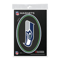 Wholesale-Seattle Seahawks CARBON Outdoor Magnets 5" x 7"