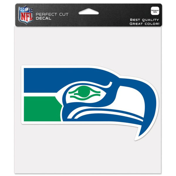 Wholesale-Seattle Seahawks / Classic Logo RETRO Perfect Cut Color Decal 8" x 8"