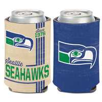 Wholesale-Seattle Seahawks / Classic Logo Vintage Can Cooler 12 oz.