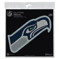 Wholesale-Seattle Seahawks Decal Glitter 6" x 6"