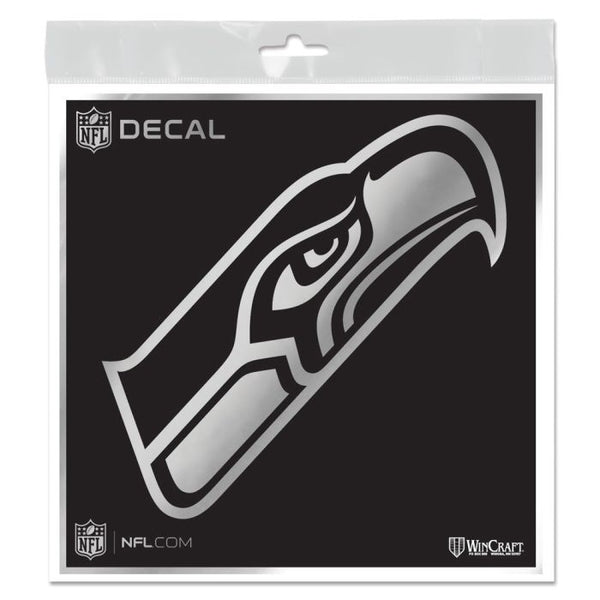 Wholesale-Seattle Seahawks Decal Metallic 6" x 6"