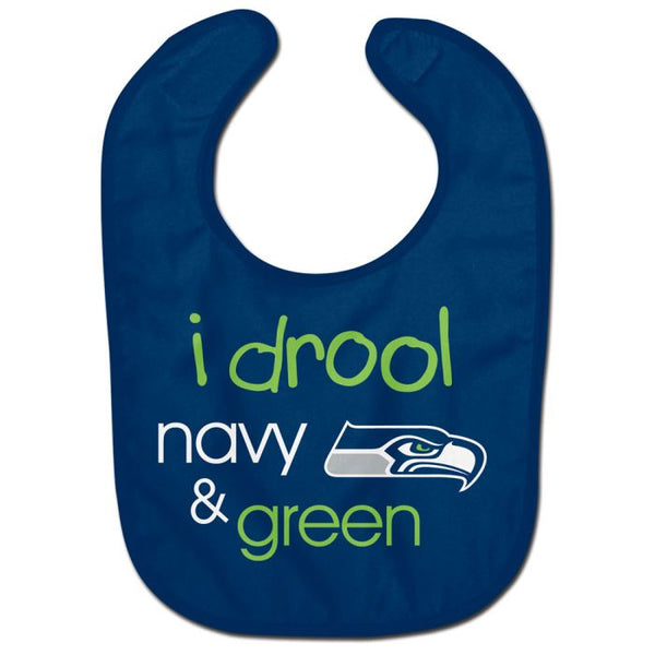 Wholesale-Seattle Seahawks Drool All Pro Baby Bib