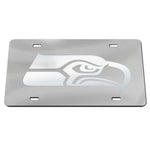 Wholesale-Seattle Seahawks FROSTED Specialty Acrylic License Plate