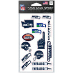 Wholesale-Seattle Seahawks Face Cals 4" x 7"