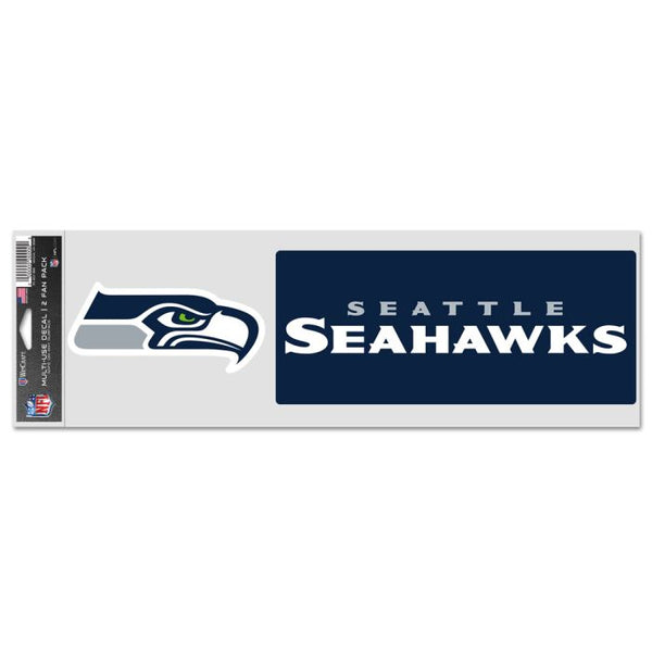 Wholesale-Seattle Seahawks Fan Decals 3.75" x 12"