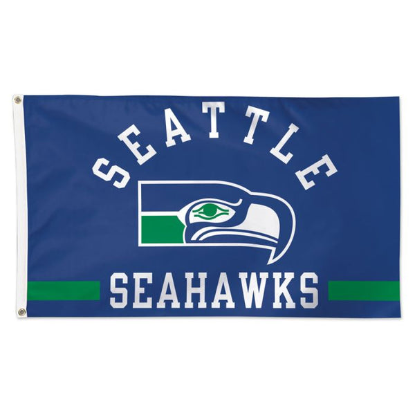 Wholesale-Seattle Seahawks Flag - Deluxe 3' X 5'