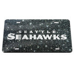 Wholesale-Seattle Seahawks GLITTER BACKGROUND Acrylic Classic License Plates