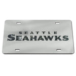 Wholesale-Seattle Seahawks GLITTER LETTERS Acrylic Classic License Plates