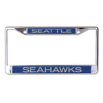 Wholesale-Seattle Seahawks GLITTER LETTERS Lic Plt Frame S/L Printed