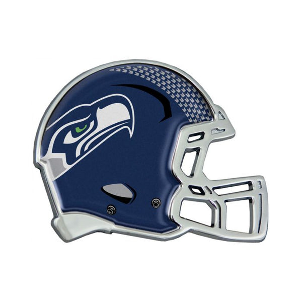 Wholesale-Seattle Seahawks HELMET Chrome Metal Domed Emblem