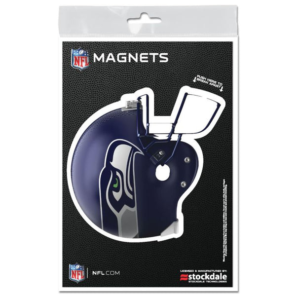 Wholesale-Seattle Seahawks HELMET Outdoor Magnets 3" x 5"