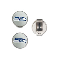 Wholesale-Seattle Seahawks Hat Clip w/2 Markers, clamshell