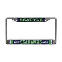 Wholesale-Seattle Seahawks JERSEY Lic Plt Frame S/L Printed