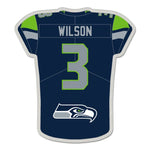 Wholesale-Seattle Seahawks Jersey Collector Pin Jewelry Card Russell Wilson