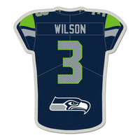 Wholesale-Seattle Seahawks Jersey Collector Pin Jewelry Card Russell Wilson