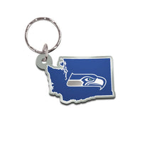 Wholesale-Seattle Seahawks Keychain Freeform