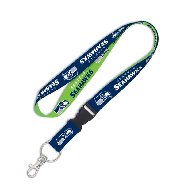 Wholesale-Seattle Seahawks Lanyard w/detachable buckle 1"