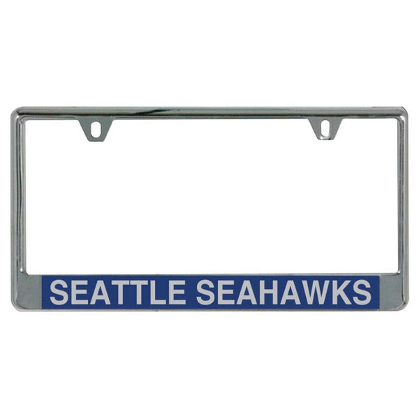 Wholesale-Seattle Seahawks Lic Plate Frame B/O Printed