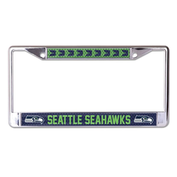 Wholesale-Seattle Seahawks Lic Plt Frame S/L Printed