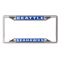 Wholesale-Seattle Seahawks Lic Plt Frame S/S Printed