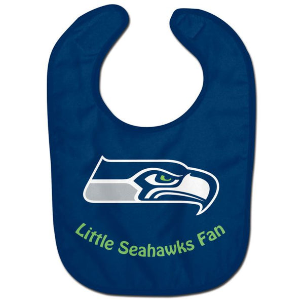 Wholesale-Seattle Seahawks / Littlest Fan NFL All Pro Baby Bib