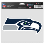 Wholesale-Seattle Seahawks Logo Multi-Use Decal -Clear Bckrgd 5" x 6"