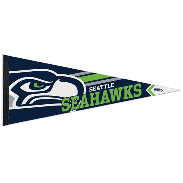 Wholesale-Seattle Seahawks Logo Premium Pennant 12" x 30"