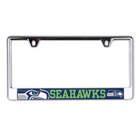 Wholesale-Seattle Seahawks MEGA Lic Plate Frame B/O Printed