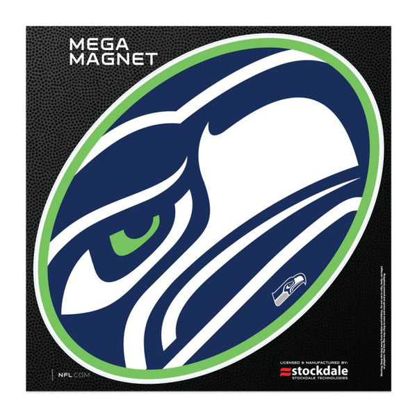 Wholesale-Seattle Seahawks MEGA Outdoor Magnets 12" x 12"