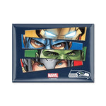 Wholesale-Seattle Seahawks / Marvel (C) 2021 Marvel Metal Magnet 2.5" x 3.5"