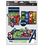 Wholesale-Seattle Seahawks / Marvel (C) 2021 Marvel Multi Use 3 Fan Pack