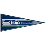 Wholesale-Seattle Seahawks Mesh Bkg Classic Pennant, bulk 12" x 30"