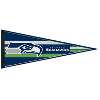 Wholesale-Seattle Seahawks Mesh Bkg Classic Pennant, bulk 12" x 30"